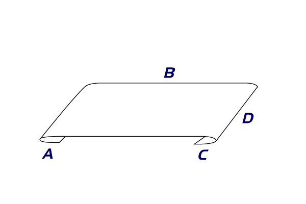 lamina semi planchada